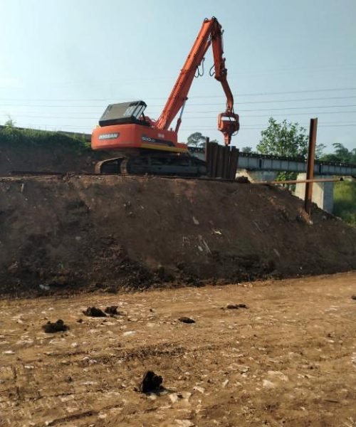 Doosan Vibro Pile Sheet Cigombong KAI - 1